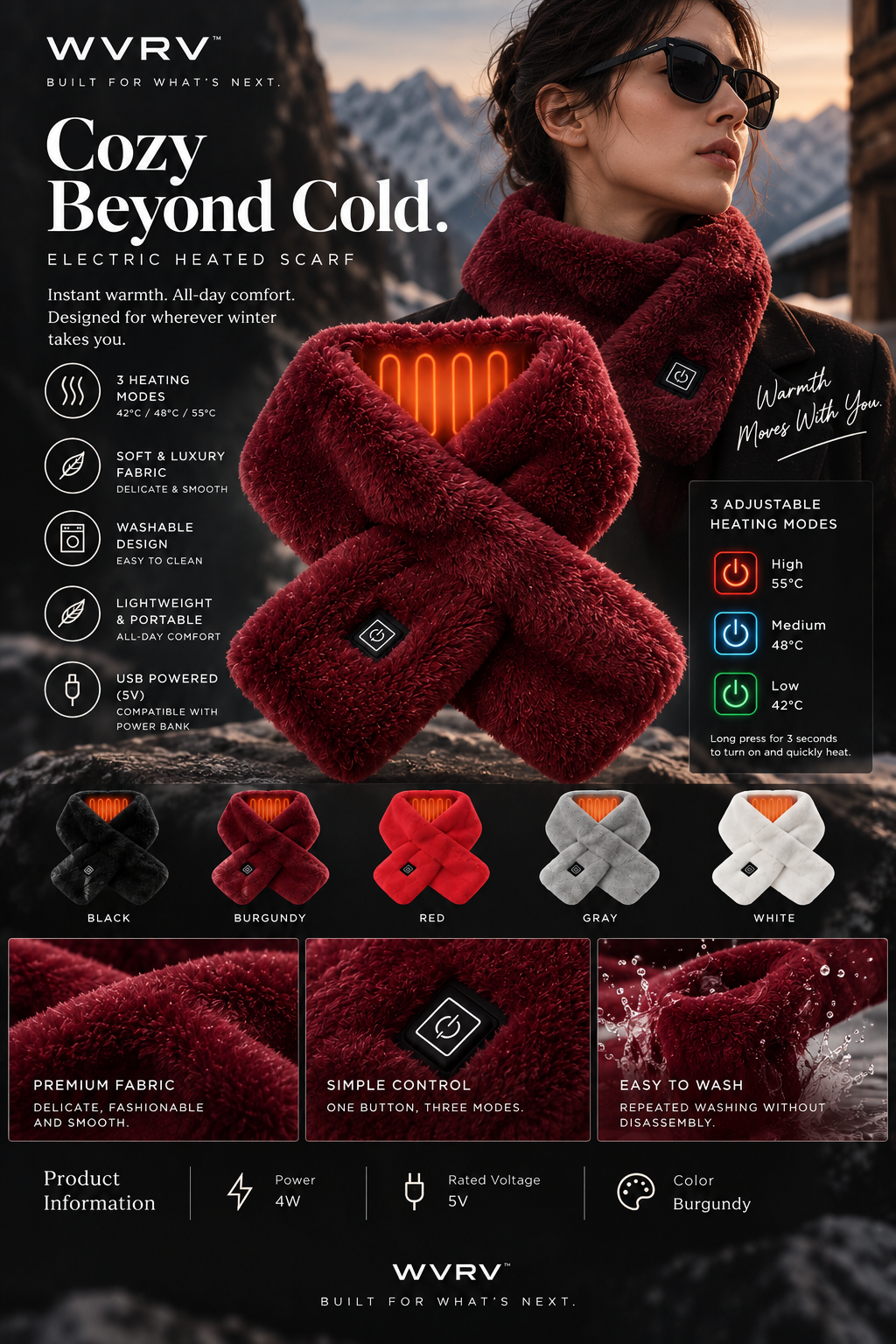 WVRV™ Heated Neck Wrap