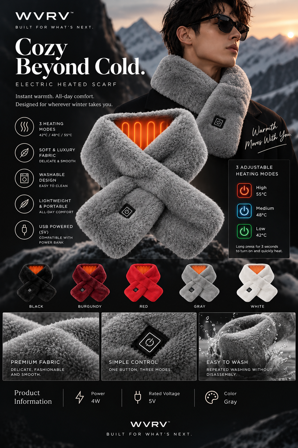 WVRV™ Heated Neck Wrap